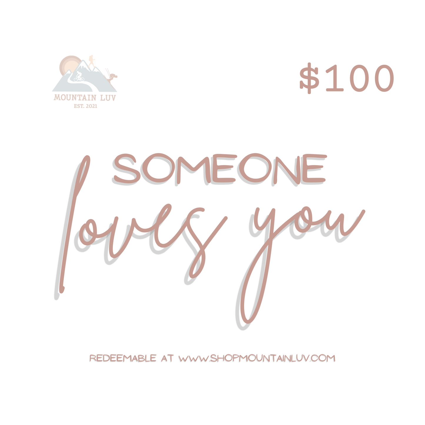 Mountain Luv Gift Card