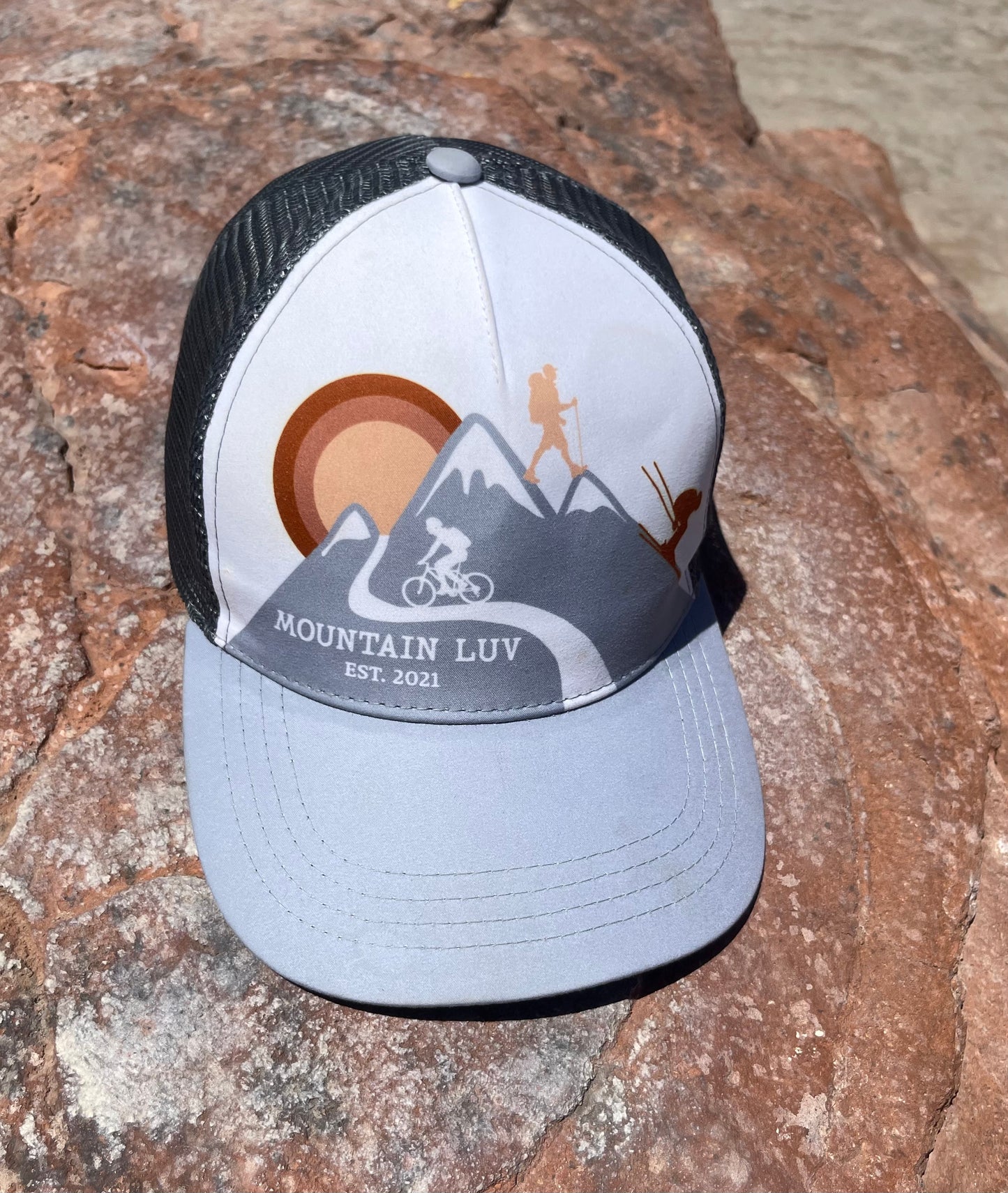 "Mountain Luv" Trucker Hat